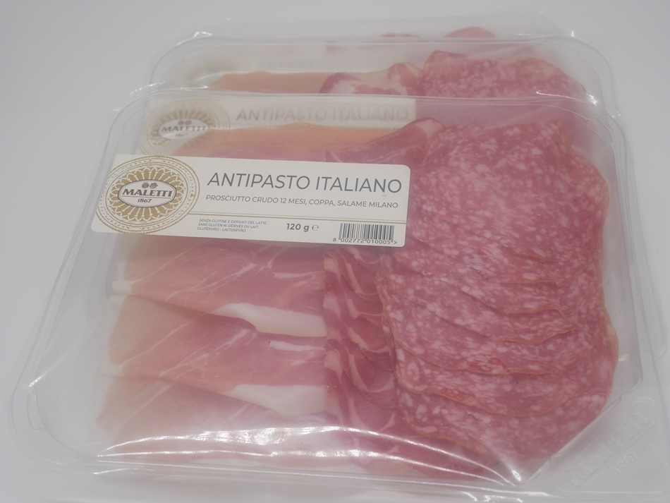 Italiaanse ham, salami en coppa